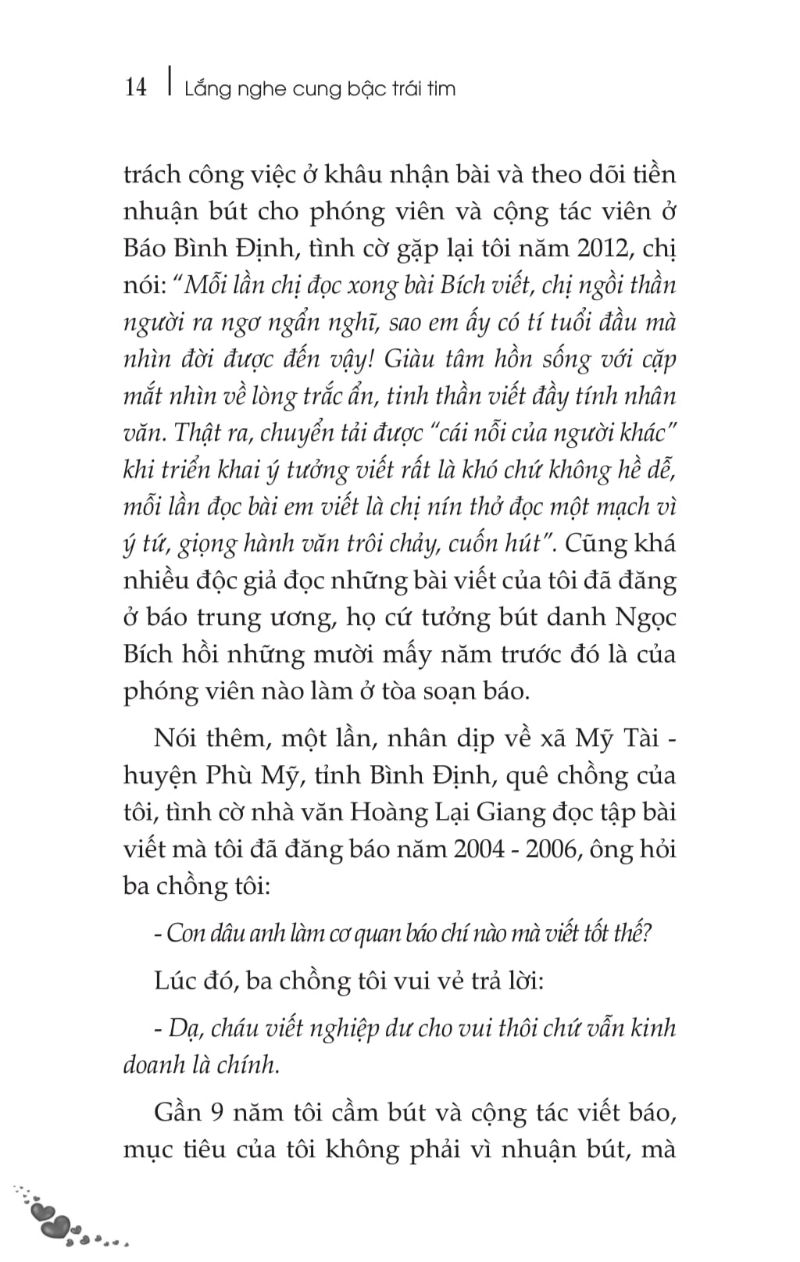 Lắng nghe cung bậc trái tim (130x205mm) Tản văn 15052019-014